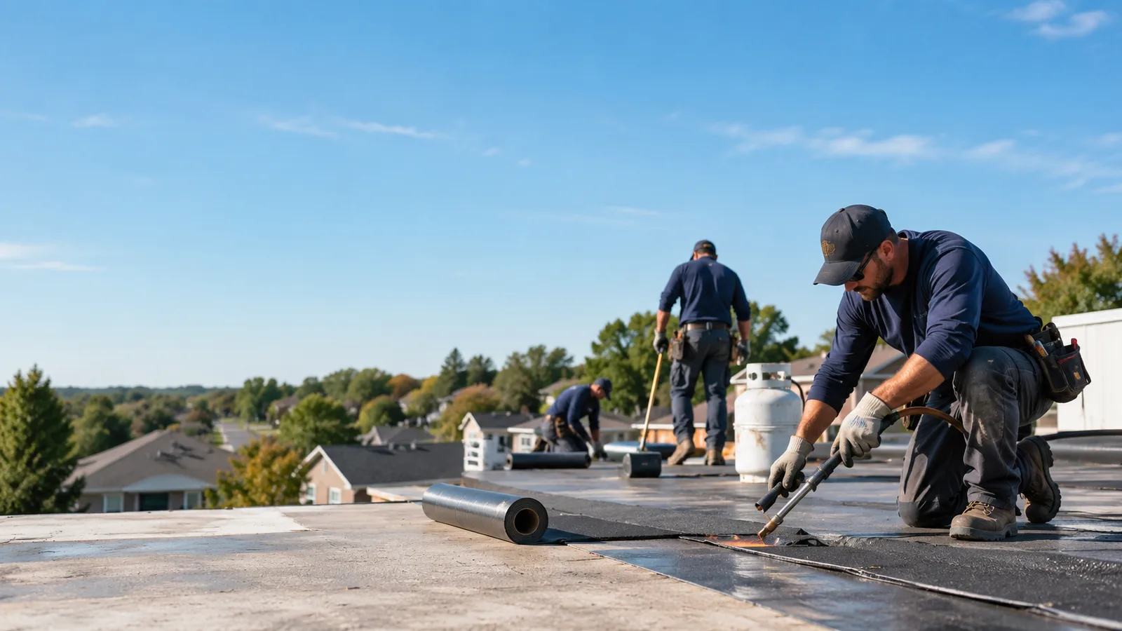 Flat Roof Leak Repair providers in Omena, MI